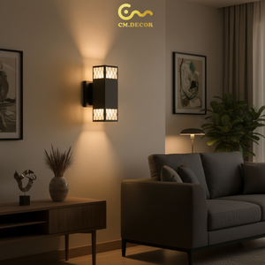 Applique murale LED 25 cm en acier inoxydable (3500K Blanc Chaud) avec commande tactile, 300 lm, pour salon, chambre, couloir, style moderne/japonais, Vietnam - Product Image 5