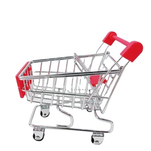 Chariot à <span class=keywords><strong>lattes</strong></span> MU, vente chaude, chariot de simulation miniature, chariot de supermarché, jouet de voiture, jeu de maison, modèle en métal, décoration - Product Image 4