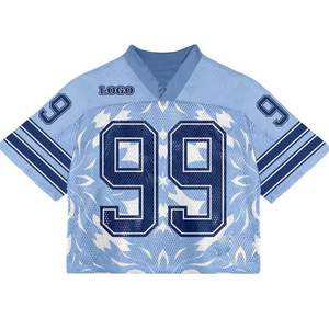 เสื้อเจอร์ซีย์ตาข่ายคอปกแถบลาย - เสื้อวีเนคคลาสสิกสำหรับออกกำลังกาย - ชุดยูนิฟอร์มทีมคุณภาพสูง ระบายอากาศได้ดี แห้งเร็ว สำหรับกีฬา - Product Image 1