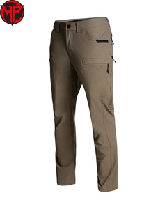 Pantalon de randonnée cargo softshell pour homme, respirant, coupe-vent, imperméable, pour la chasse, en polyester/nylon - Product Image 2