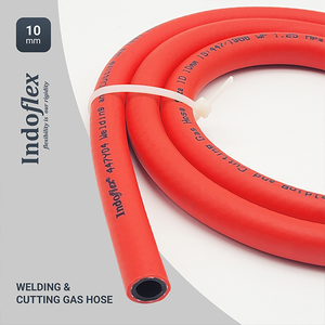 Tuyau de soudage en caoutchouc renforcé Ascent India pour gaz GPL et oxygène haute température, 10 mm ID x 16 mm OD - Product Image 5