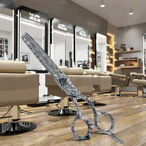 Tijeras de Peluquería Profesionales de Acero Inoxidable de Alta Calidad para Diestros, Mango Mediano/Largo, Más Vendidas - Product Image 2