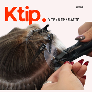 CDYHAIRVN Extensions de cheveux afro crépus à pointe kératine, cheveux humains à texture naturelle et épaisse, pré-collés pour fusion - Product Image 6