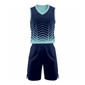 Uniformes de basket-ball sur mesure pour hommes, 100% polyester, légers, à séchage rapide, vêtements de sport, fournisseur en gros d'uniformes de basket-ball - Product Image 1
