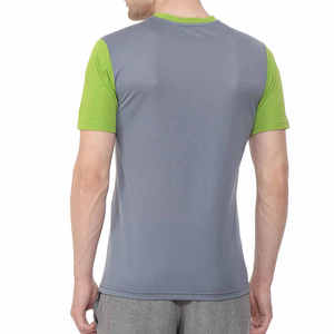 Camiseta de hombre transpirable, elegante, para uso diario, antibacteriana, sostenible, con logo personalizado, diseño nuevo, informal, suave. - Product Image 5
