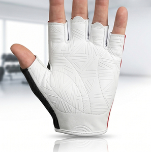 Gants de musculation en cuir antidérapants pour la gym, gants en néoprène à porter facilement, demi-doigts, gants en néoprène épais unisexes - Product Image 2