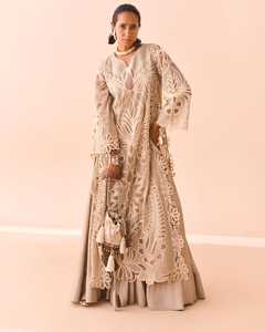 Elegante Salwar Kameez Azul Marino Bordado, Vestido de Novia Tradicional Indio/Pakistaní, Estilo Holgado y Largo hasta el Suelo para Mujer - Product Image 6