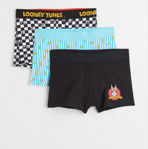 Nouvelles Boxer Briefs pour Hommes en Spandex/Coton Couleur Unie Taille Moyenne ODM Respirantes Anti-frottement Sous-vêtements de Sport - Product Image 2