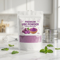 Farine de Patate Douce Violette Naturelle Ube Lyophilisée Qualité Alimentaire Ingrédient Premium en Contenant Plastique pour Gâteaux et Desserts 1kg