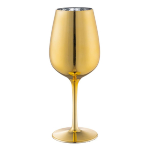 Copa de Vino de Metal con Diseño Exclusivo, Plateada, para Bar, Fiestas, Copa de Vino Tinto de Tallo Largo, Copa para Cócteles, Hecha a Mano - Product Image 6