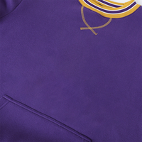 Sweat-shirt violet personnalisé Alcorn State pour les acheteurs B2B recherchant des vêtements sur mesure et des services de fabrication en gros avec marque privée