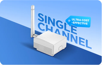 Nouvelle arrivée, passerelle WiFi LoRaWAN industrielle à faible coût, fabriquée par le fabricant, EU868/US915, avec une couverture de 4 km pour la mise en œuvre en entrepôt