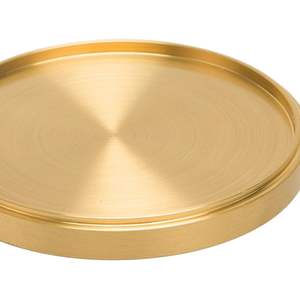 Juego de Posavasos Redondos de Metal Dorado, Diseño Art Deco, Decoración del Hogar, Protección de Mesa de Lujo para Café, Té, Bar, Bebidas - Product Image 4