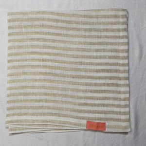 Servilleta de Lino Personalizada de 45x45cm, Hecha a Mano, Ecológica, Reutilizable, con Diseño de Rayas, para Decoración de Mesa en Hogar u Hotel, al Mejor Precio - Product Image 5