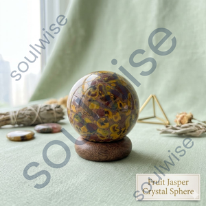 Esfera de Cristal Pulido, Amuleto de Piedra Preciosa, Figura Tallada para Decoración del Hogar con Feng Shui - Product Image 3