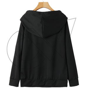 Sudadera Extra Grande de Invierno para Mujer, con Logotipo Frontal, Tejido de Forro Polar, Transpirable, de Secado Rápido, Colores y Tallas Personalizables, Control de Calidad Profesional - Product Image 2
