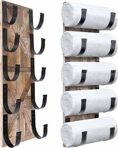 Porta toallas, toallero de hotel, organizador de baño, toallero de pared, toallero moderno, toallero de acero inoxidable - Product Image 6