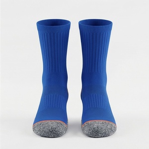 Blue Crew <b>Running</b> <b>Socks</b> Breathable Moisture Wicking Polyester Spandex Adult Summer Athletic Sports <b>Socks</b> - Product Image 1