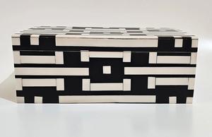 Caja de Joyería Decorativa Hecha a Mano con Diseño Marroquí de Flor de Amor con Incrustaciones de Hueso Ecológica, Decoración para Mesa del Hogar, Año Nuevo - Product Image 3