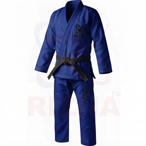 Uniformes de karaté unisexes OEM 240g 100% polyester légers, respirants, antibactériens, écologiques, durables, haute performance - Product Image 3