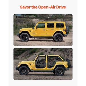 Jeep Hunting Style 4-<b>Door</b> Tube <b>Doors</b> Heavy-Duty <b>Hinges</b> OE Latch Jeep Tubular <b>Door</b> <b>Window</b> <b>Hinges</b> Rubber Pads Jeep Tube <b>Doors</b> Pads - Product Image 2