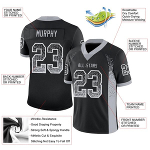 Camiseta de Fútbol Sublimada de Manga Corta para Hombre con Logotipo Personalizado al por Mayor - Ajuste Holgado de Malla, Estilo Oversize, 100% Poliéster - Product Image 4