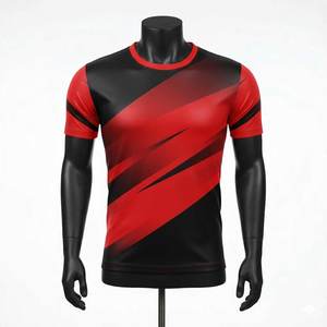 เสื้อยืดผู้ชายผ้าฝ้าย 100% แบบขายส่ง ปรับแต่งได้ ระบายอากาศ แห้งเร็ว สไตล์ไฮสตรีท ผลิตในปากีสถาน บริการ OEM/ODM - Product Image 1