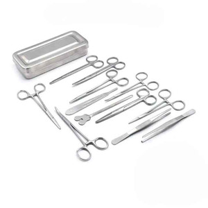 Ensemble d'instruments chirurgicaux médicaux Golden Crest Industries, outils réutilisables en acier inoxydable de qualité médicale pour hôpital et clinique - Product Image 1