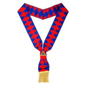 Écharpes d'uniforme de style classique avec tissu lisse et longueur réglable, écharpes d'uniforme aux couleurs vives - Product Image 1