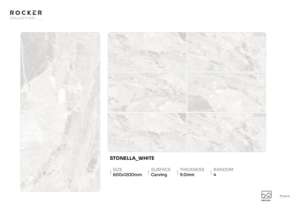 กระเบื้องพอร์ซเลนลายนูนทันสมัย ขนาด 600x1200 มม. 60x120 ซม. 24x48 นิ้ว รูปแบบขนาดใหญ่ สำหรับตกแต่งผนังและพื้นอย่างหรูหรา - Product Image 3