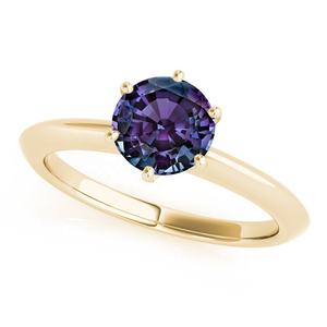 Bague de fiançailles en argent sterling 925 avec alexandrite de laboratoire attrayante, pierre semi-précieuse, bijoux directement du fournisseur de bijoux - Product Image 5
