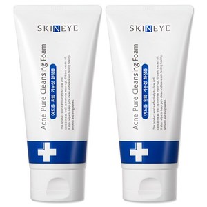 Espuma Limpiadora Facial SKINEYE Pure para el Acné, Juego de 2 Unidades - Product Image 1