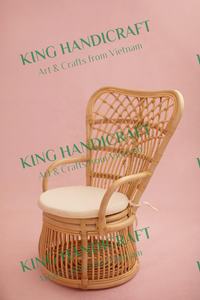 Hot <b>sale</b> of Handmade Eco-Friendly Rattan Kids <b>Chair</b> with Comfortable Backrest Durable Natural Weave <b>for</b> Indoor and Outdoor Use - Product Image 2