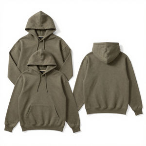Sudadera con Capucha Oversize de Algodón de Alta Calidad, Corte Holgado, 500GSM, Venta al por Mayor - Product Image 1