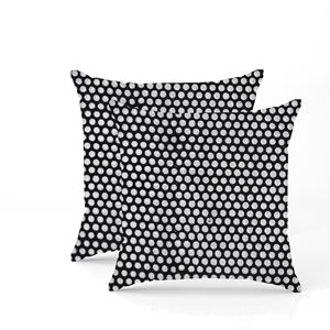 Funda de Almohada de Algodón Estampada a Mano Ecológica, Funda de Cojín Decorativa de Tela Natural - Product Image 6