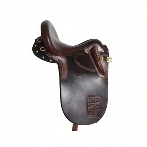 Selle de cheval en cuir de qualité supérieure, équipement équestre durable - Product Image 2