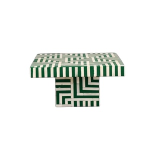 Opulent Handmade bone Inlay <b>Cake</b> <b>Stand</b> Artistic Polished Dessert Display Plate for Weddings, Parties, and Home Styling - Product Image 4