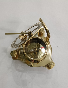 Vintage Brass Astrolabe <b>Compass</b> <b>Antique</b> Nautical Navigation Instrument Maritime Decorative Collectible Gift - Product Image 1