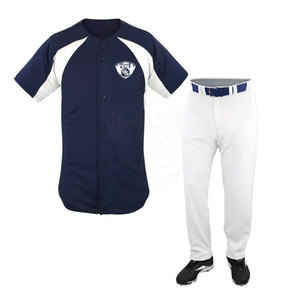 Uniforme de Béisbol Transpirable y Cómodo de Alta Calidad con Logotipo Personalizado, Uniforme de Béisbol de la Mejor Tela Suave - Product Image 1