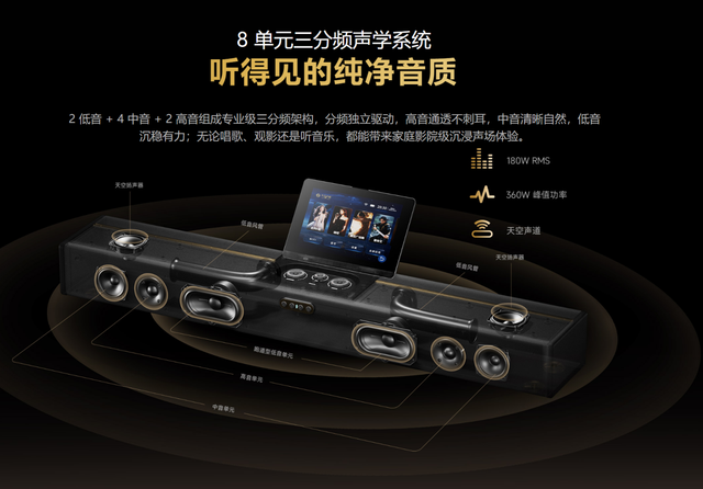 AI Smart Home KTV SoundBar