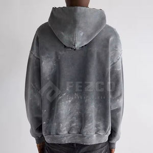 Sweat-shirts à capuche pour hommes respirants et à séchage rapide pour l'hiver - Tissu en polaire polyester/coton - Product Image 6