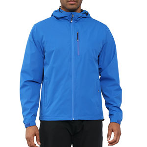 <b>Men's</b> New Soft Shell <b>Jacket</b> Custom logo Soft Shell Waterproof Windproof Windbreaker Softshell Dyed 2-Layer <b>Canvas</b> Softshell <b>Men</b> - Product Image 6