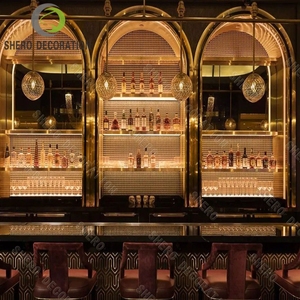 2025 moderno LED bar salón muebles de alta calidad cóctel Night Club muebles sofá Dance Club muebles bebida bar mostrador conjunto - Product Image 4