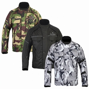 Chaqueta de Motocicleta Resistente de Cordura – Equipo de Protección para Aventuras y Turismo - Product Image 1