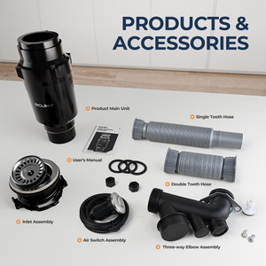 Broyeur alimentaire électrique domestique intelligent, marche avant et arrière, chambre de broyage de 1 L, broyeur de déchets alimentaires, pas encore d'<span class=keywords><strong>avis</strong></span> - Product Image 5