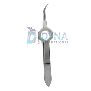 Pinzas Manuales de Alta Calidad Dynaintl para Trasplante Capilar FUE (Anguladas y Dentadas) Instrumentos de Cirugía Plástica con Certificación CE - Product Image 2