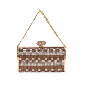 Clutch Nupcial Mujer Dorado P15562 - Product Image 3