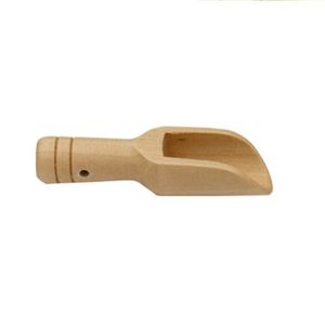 Mini cuillère en bois naturel écologique au design classique avec une capacité de 10 ml/20 ml/30 ml pour le café, le sucre, le sel de bain, les épices - Product Image 2