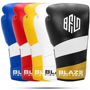Guantes de Boxeo Profesionales con Cordones, de Cuero Genuino, para Entrenamiento de Sparring, MMA, Muay Thai y Kickboxing - Product Image 6