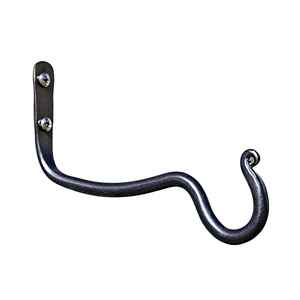 Antique Looked Bird Shaped Black Powder Coated Finished Iron Hook For Decor For <b>Wall</b> Organizer For Outdoor Utility For Closet - Product Image 2